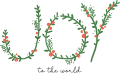 Joy To The World - Christmas Ready to Press DTF Transfer