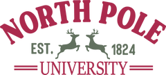 North Pole University - Christmas Ready to Press DTF Transfer