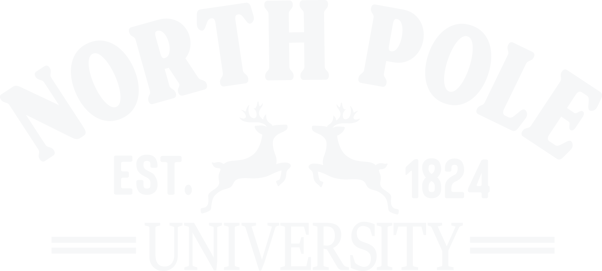 North Pole University - Christmas Ready to Press DTF Transfer