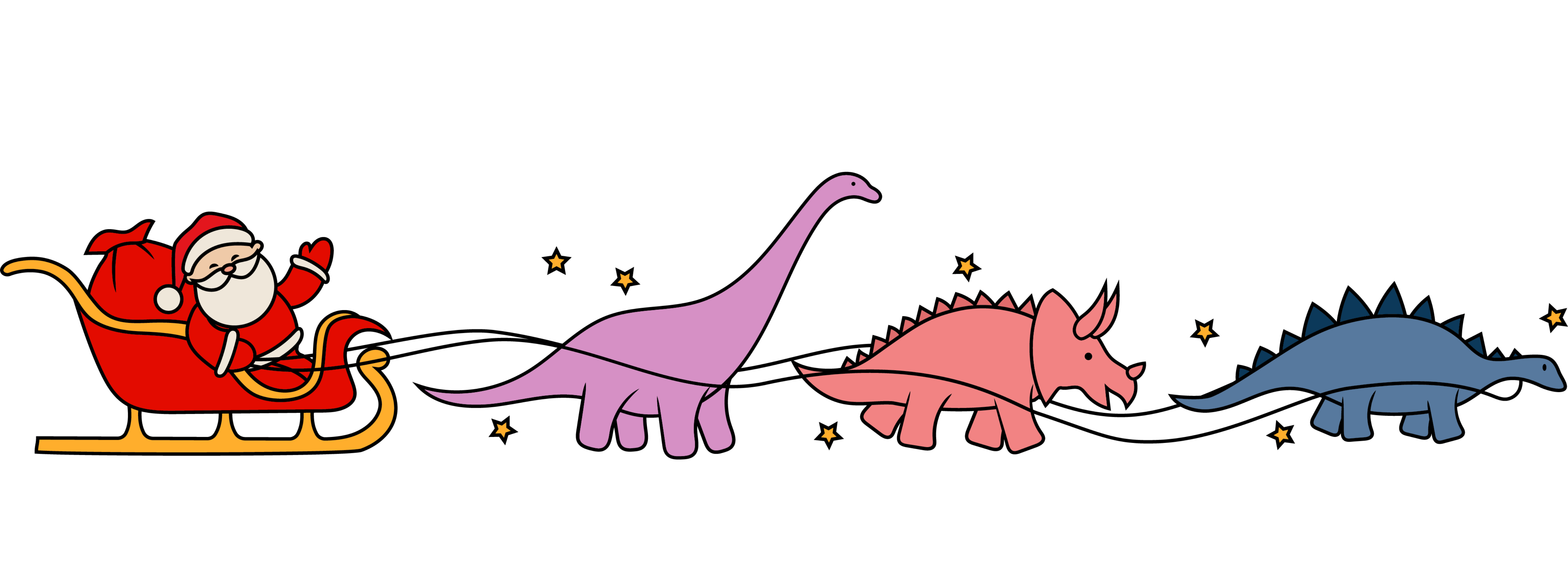 I Believe In Santa & Dinosaurs - Christmas Ready to Press DTF Transfer
