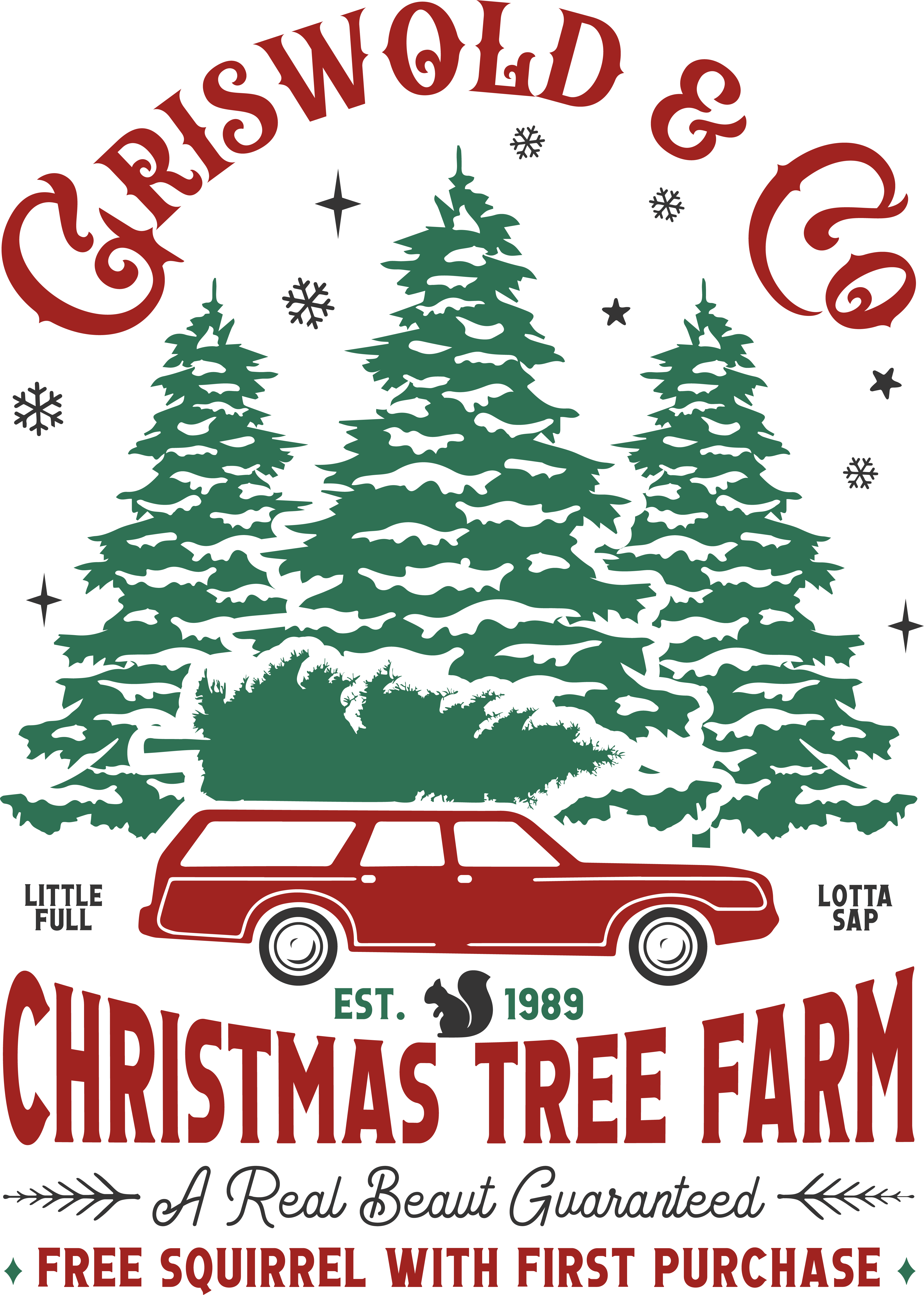 Griswold & Co- Christmas Ready to Press DTF Transfer