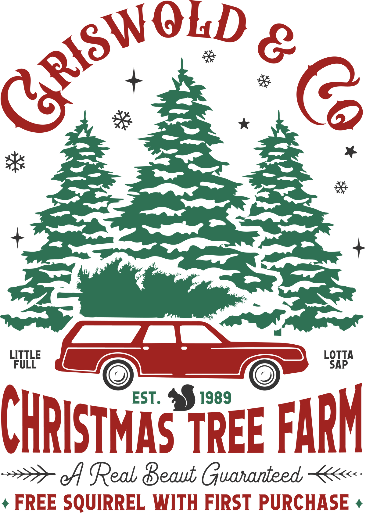 Griswold & Co- Christmas Ready to Press DTF Transfer