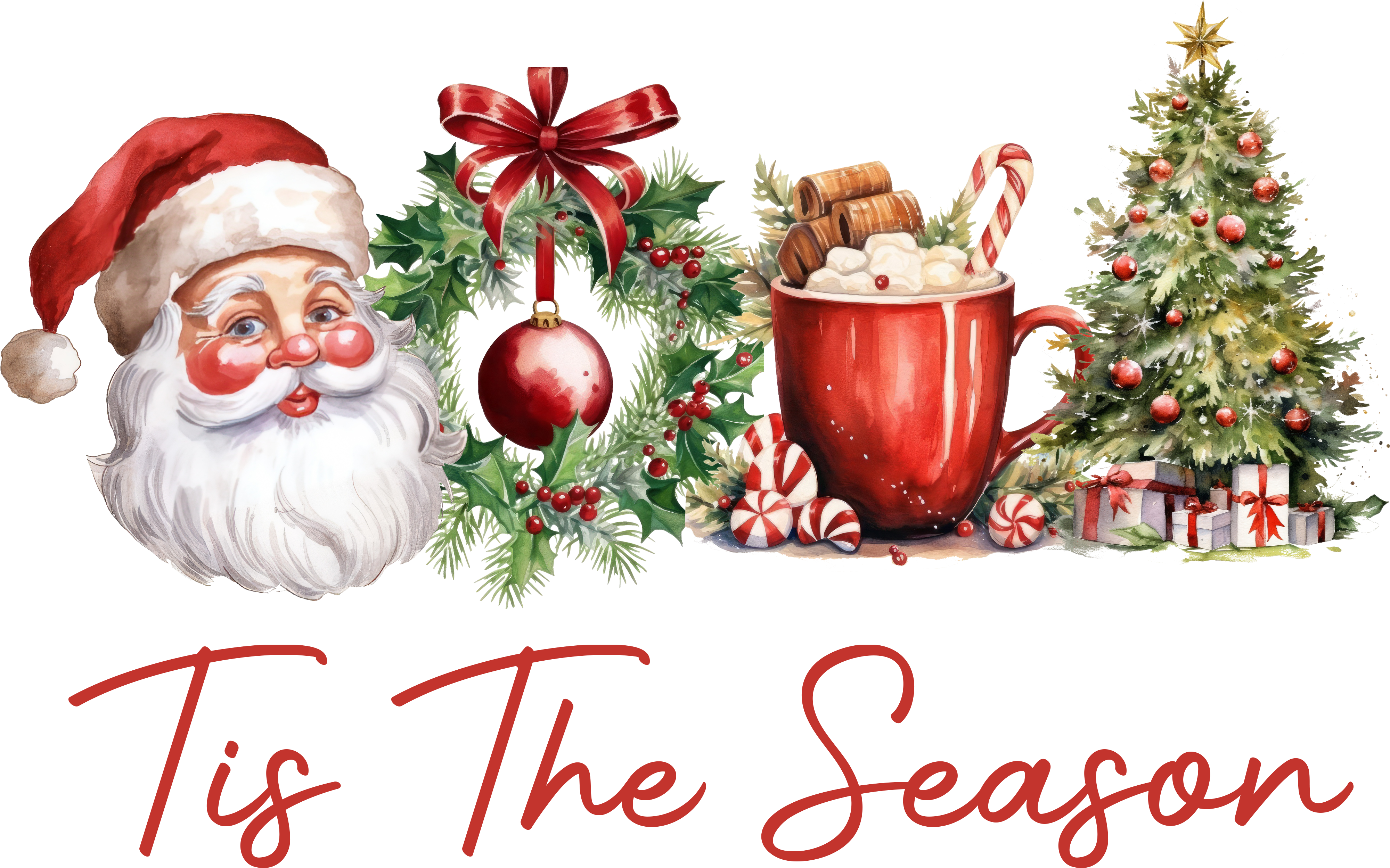 Tis The Season - Christmas Ready to Press DTF Transfer