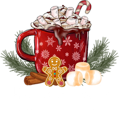 Hot Cocoa And Christmas Movies - Christmas Ready to Press DTF Transfer