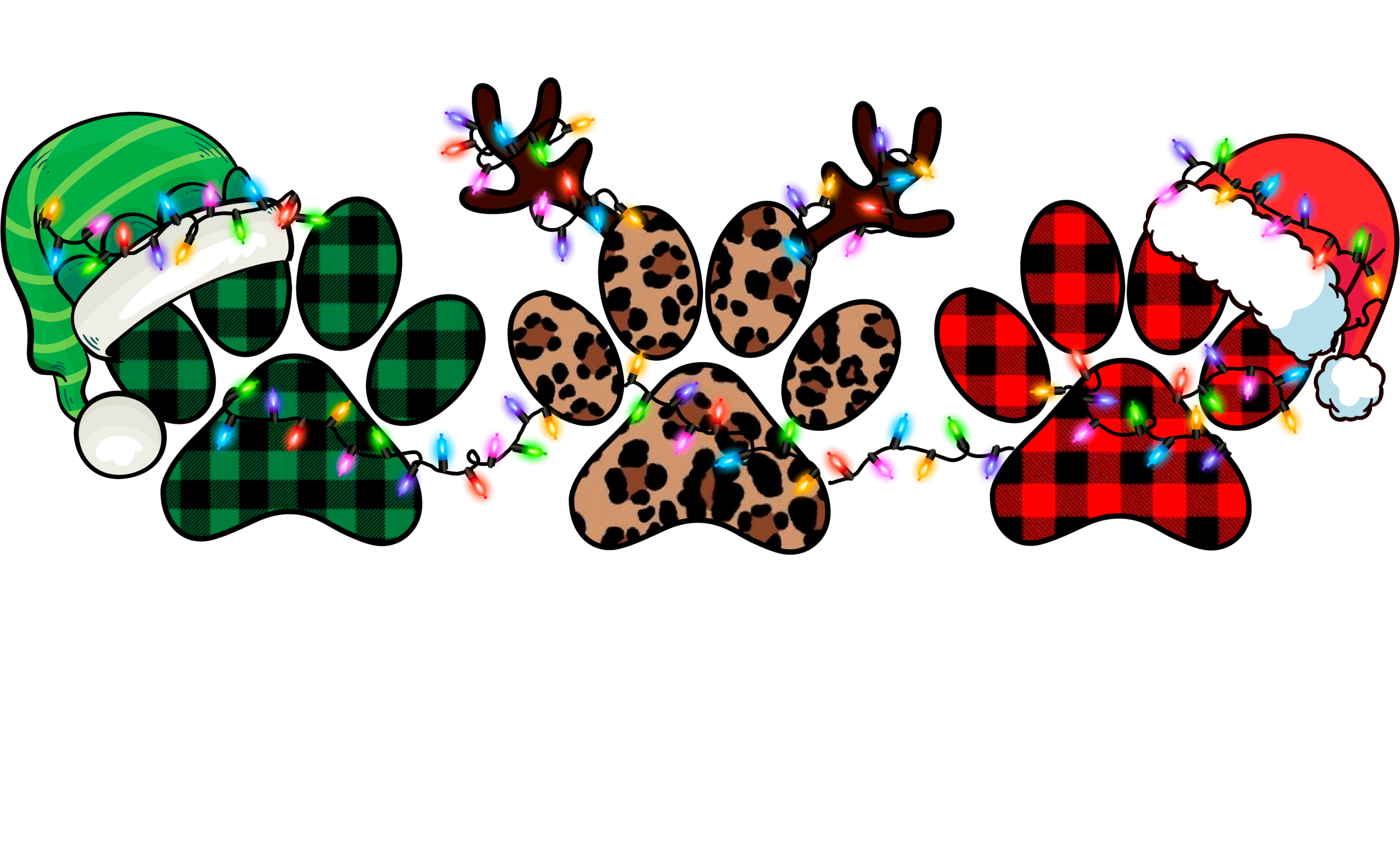 Merry Woofmas - Christmas Ready to Press DTF Transfer