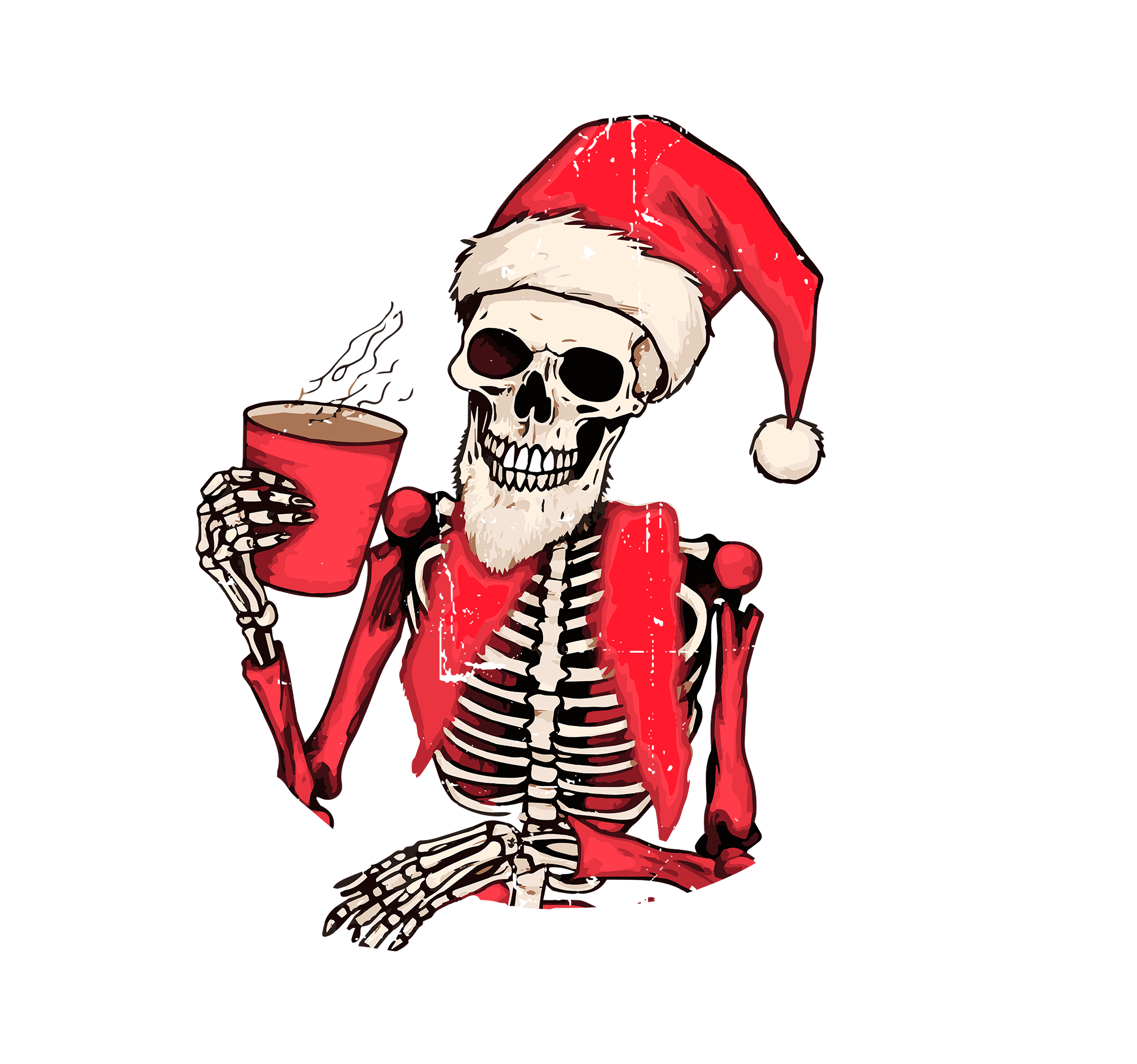 Ho Ho Holy Shit What A Year - Christmas Ready to Press DTF Transfer