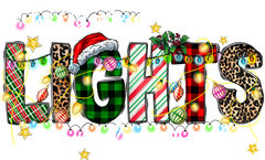 Christmas Lights Are My Favorite Color - Christmas Ready to Press DTF Transfer