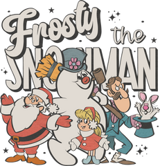 Frosty The Snowman - Christmas Ready to Press DTF Transfer