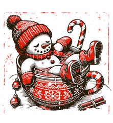 I'm Fine This Is Fine Just Having A Meltdown - Christmas Ready to Press DTF Transfer