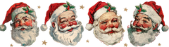 Retro Santa - Christmas Ready to Press DTF Transfer