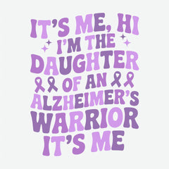 Alzheimer’s Awareness Daughter Health Awareness Ready to Press DTF Transfer