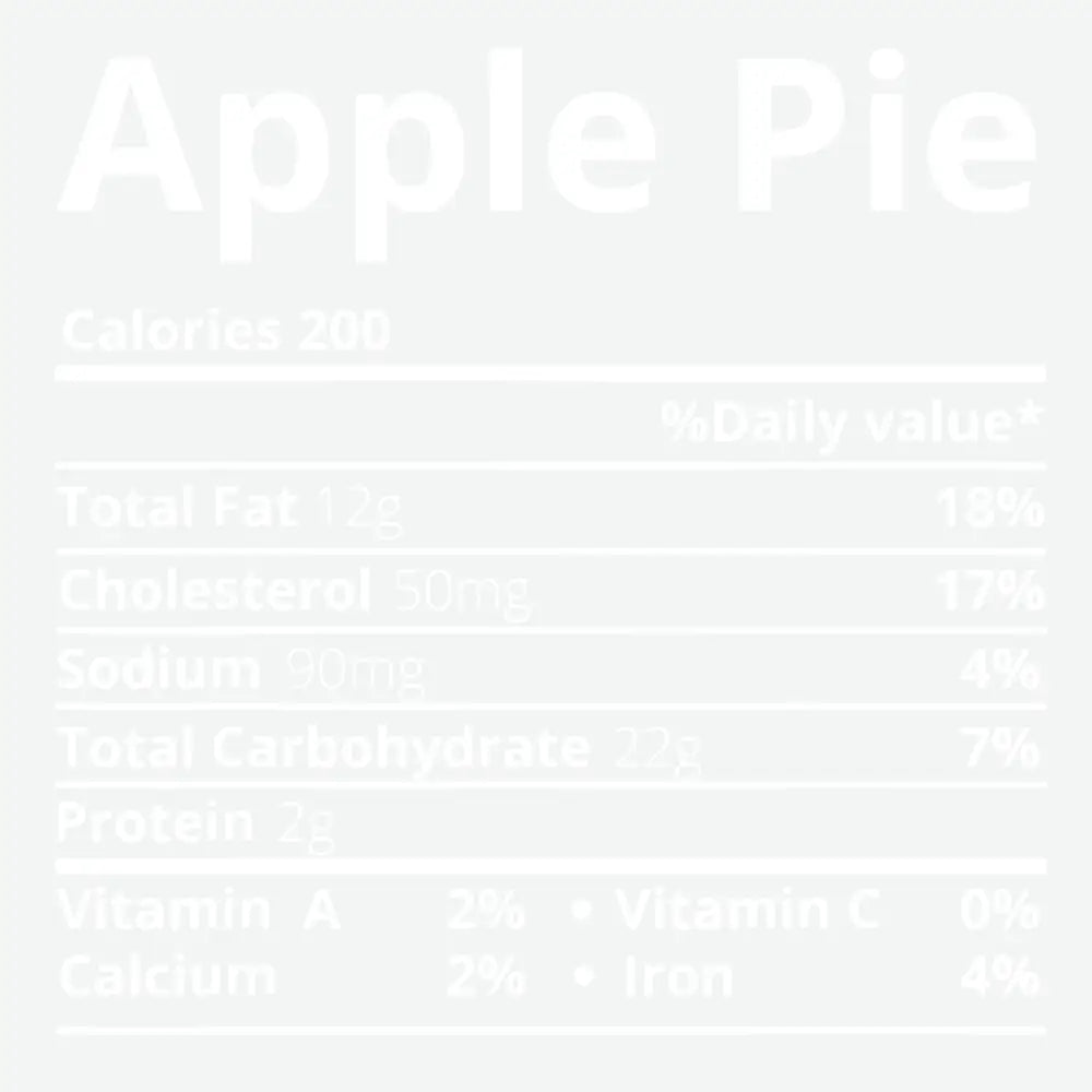 Apple Pie Thanksgiving Ready to Press DTF Transfer