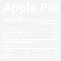 Apple Pie Thanksgiving Ready to Press DTF Transfer