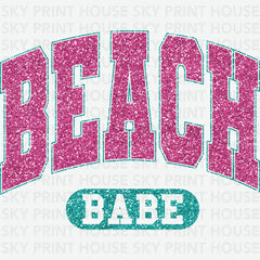 Beach Babe Summer Ready to Press DTF Transfer