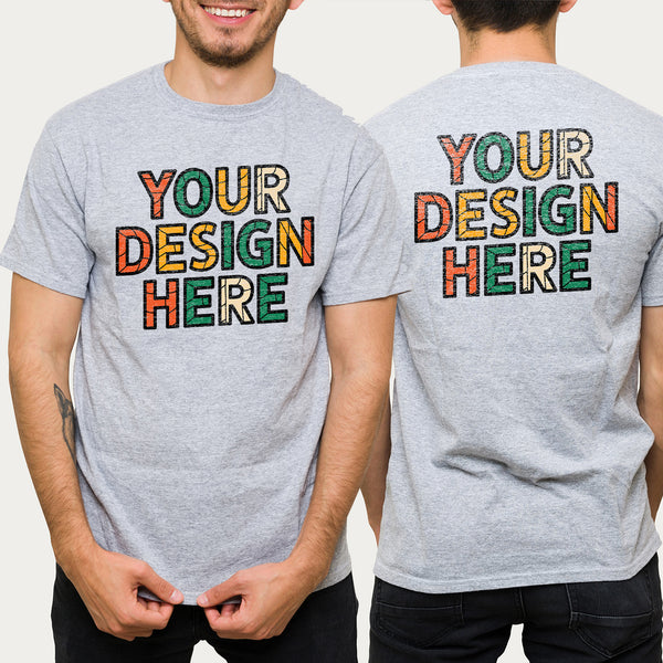 Bella Canvas Heather Adult T-Shirt - Custom Bella Canvas Heather T-shirt