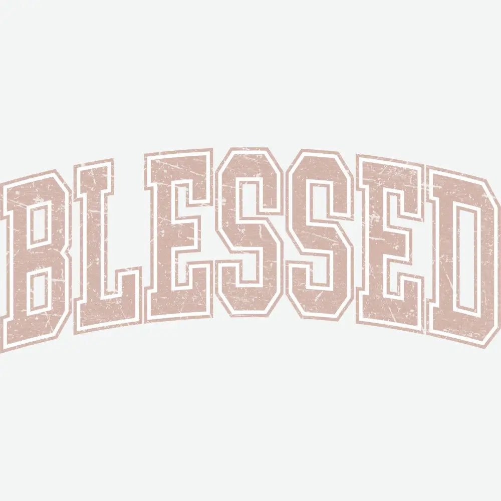 Blessed Thanksgiving Ready to Press DTF Transfer