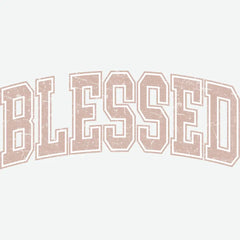 Blessed Thanksgiving Ready to Press DTF Transfer