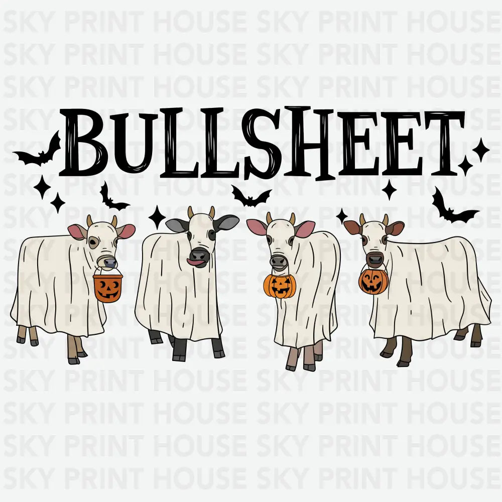 Bullsheet - Halloween Ready to Press DTF Transfer