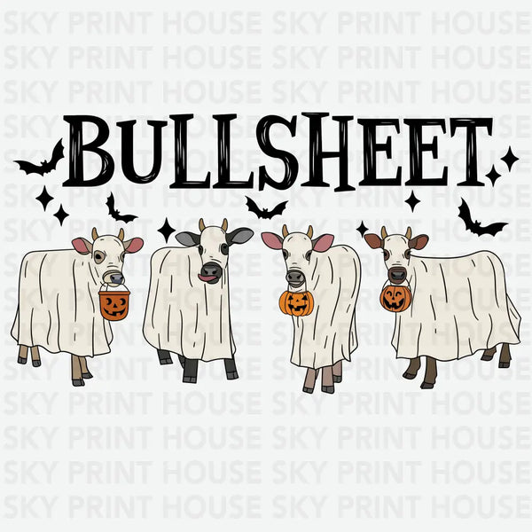 Bullsheet - Halloween Ready to Press DTF Transfer