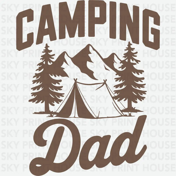 Camping Dad - Father's Day Ready to Press DTF Transfer