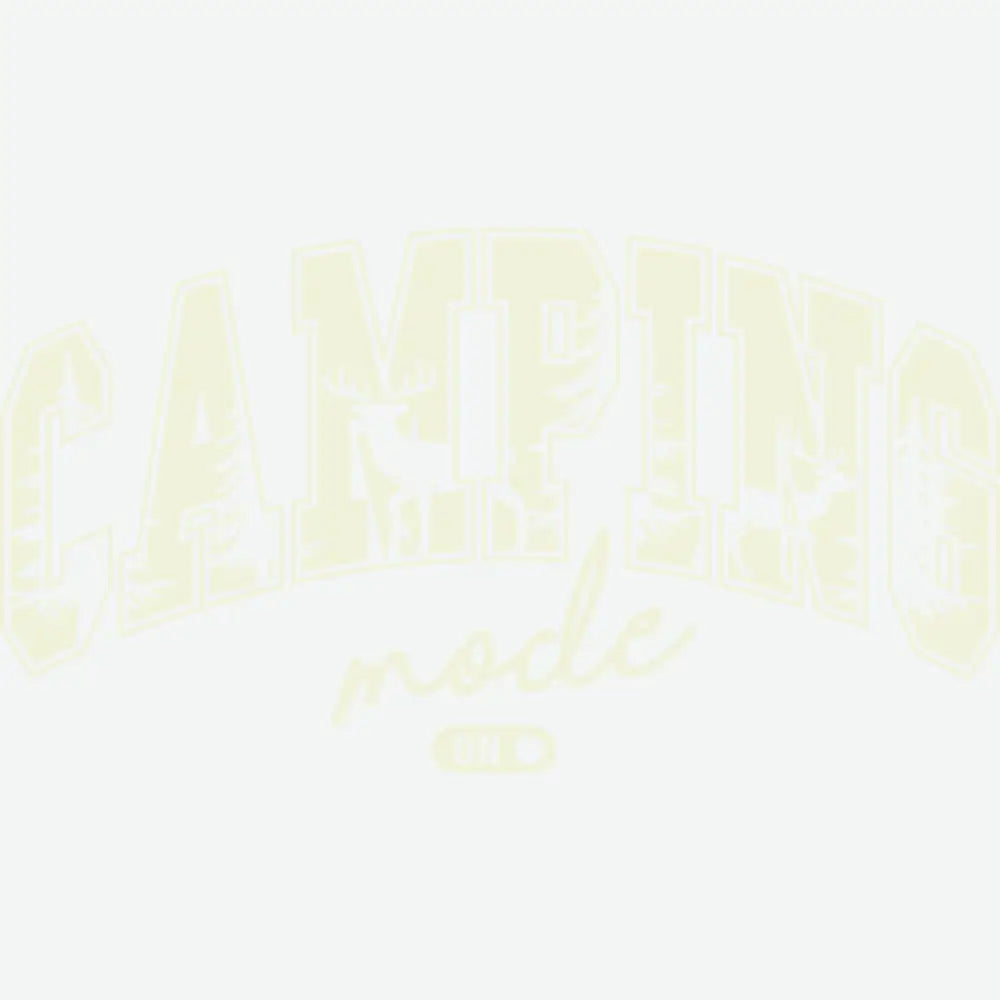 Camping Mode On Camping Ready to Press DTF Transfer
