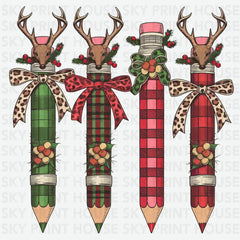 Christmas Teacher - Ready to Press DTF Transfer