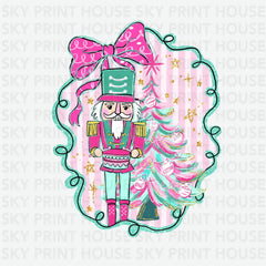 Coquette Nutcracker Christmas Design - Christmas Ready to Press DTF Transfer