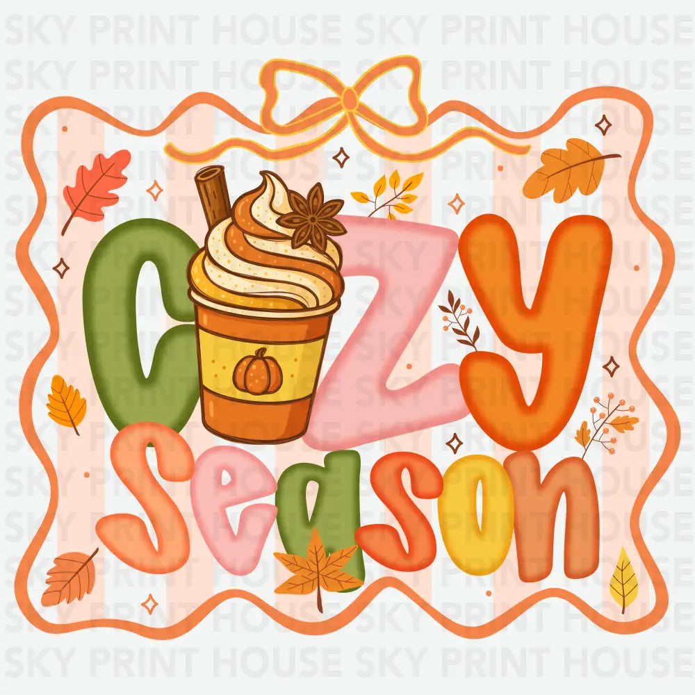 Cozy Season Fall Ready to Press DTF Transfer