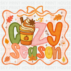 Cozy Season Fall Ready to Press DTF Transfer