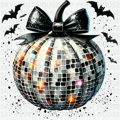 Disco Ball Halloween Ready to Press DTF Transfer