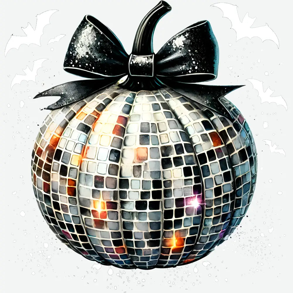 Disco Ball Halloween Ready to Press DTF Transfer