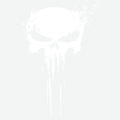 Distressed Skull Halloween Ready to Press DTF Transfer