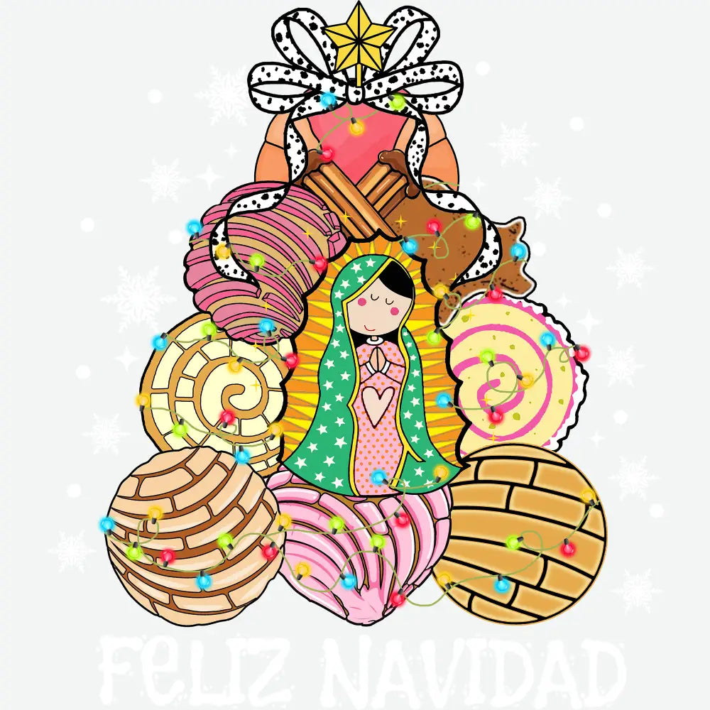 Feliz Navidad – Mexican Christmas Ready to Press DTF Transfer