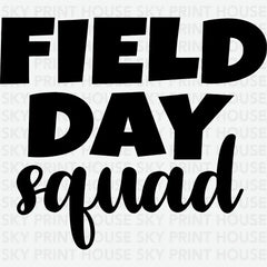 Field Day Squad School Ready to Press DTF Transfer