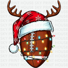 Funny Football Christmas - Christmas Ready to Press DTF Transfer