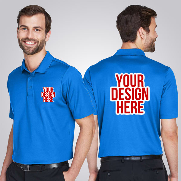 Custom Men's Devon & Jones CrownLux Performance® Plaited Polo