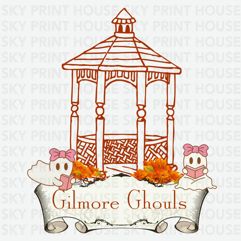 Gilmore Ghouls – Cozy Halloween Ready to Press DTF Transfer