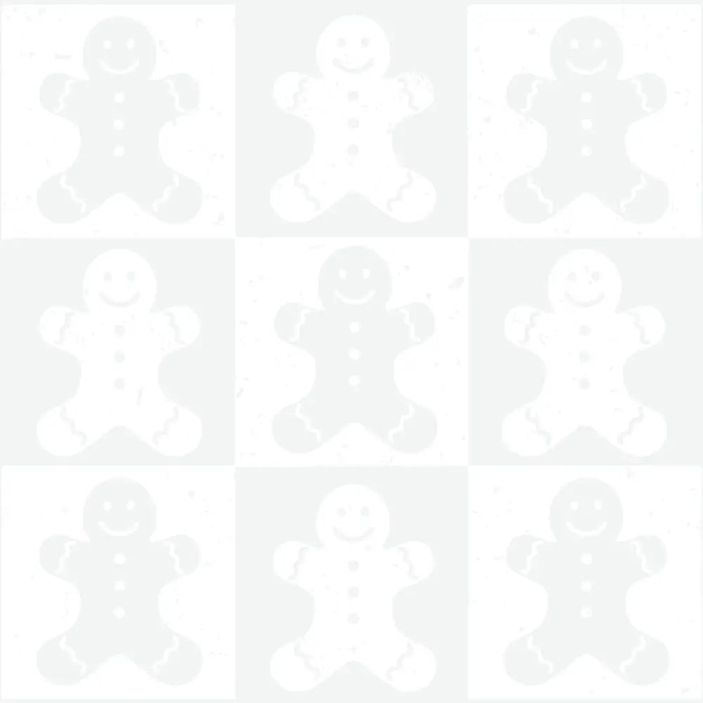 Gingerbread Checkered Christmas - Christmas Ready to Press DTF Transfer