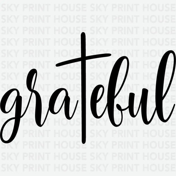 Grateful - Thanksgiving Ready to Press DTF Transfer