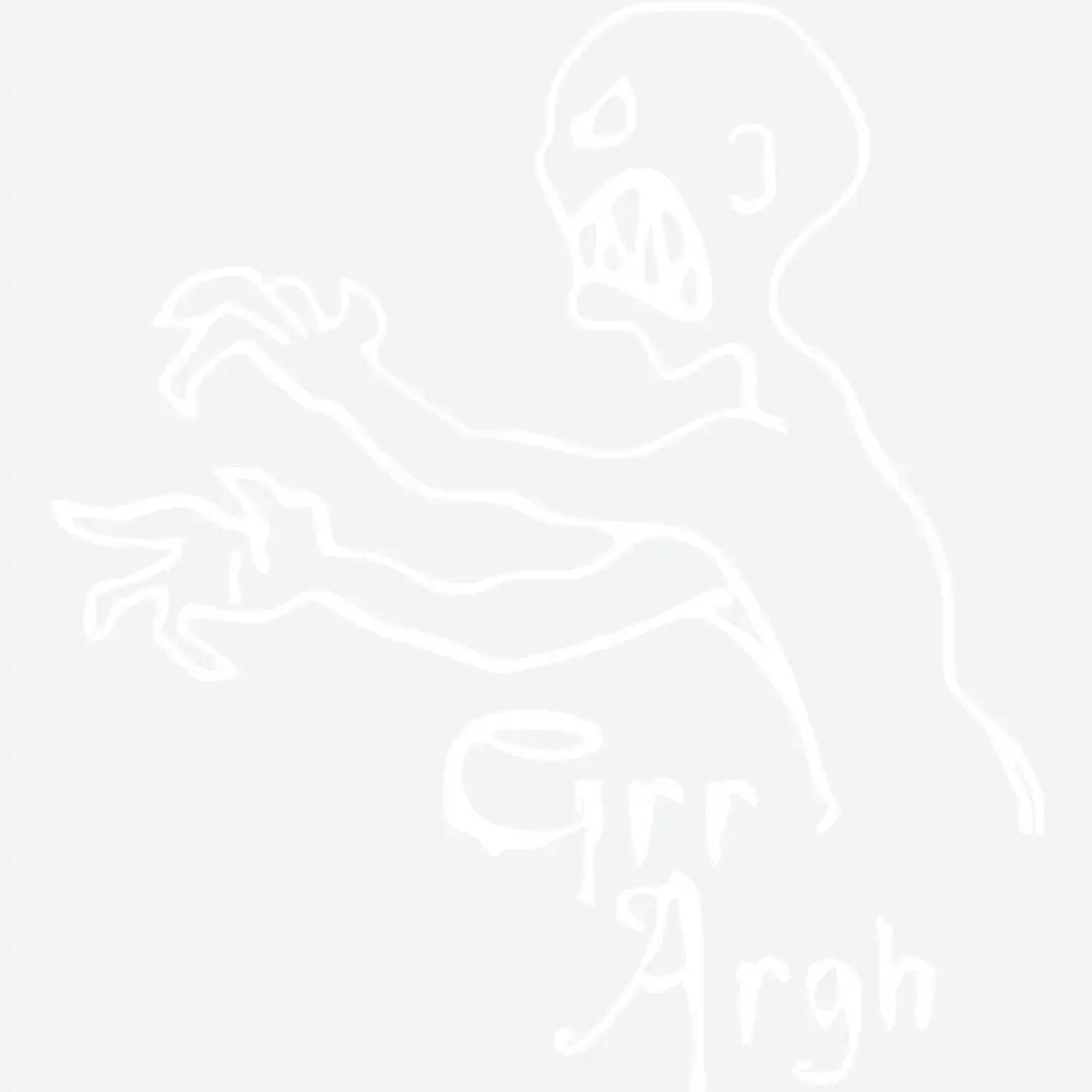 Grr Argh Zombie Halloween Ready to Press DTF Transfer