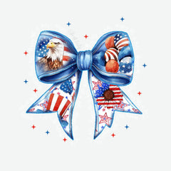 Happy 4th of July Coquette 4th of July Ready to Press DTF Transfer