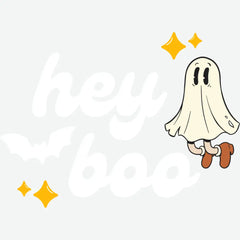 Hey Boo Halloween - Ready to Press DTF Transfer