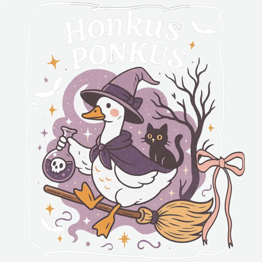 Honkus Ponkus Goose - Halloween Ready to Press DTF Transfer