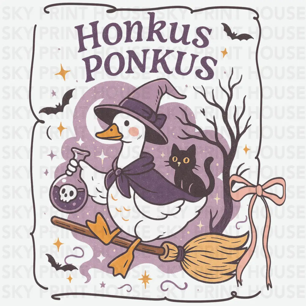 Honkus Ponkus Goose - Halloween Ready to Press DTF Transfer