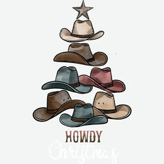 Howdy Christmas - Christmas Ready to Press DTF Transfer