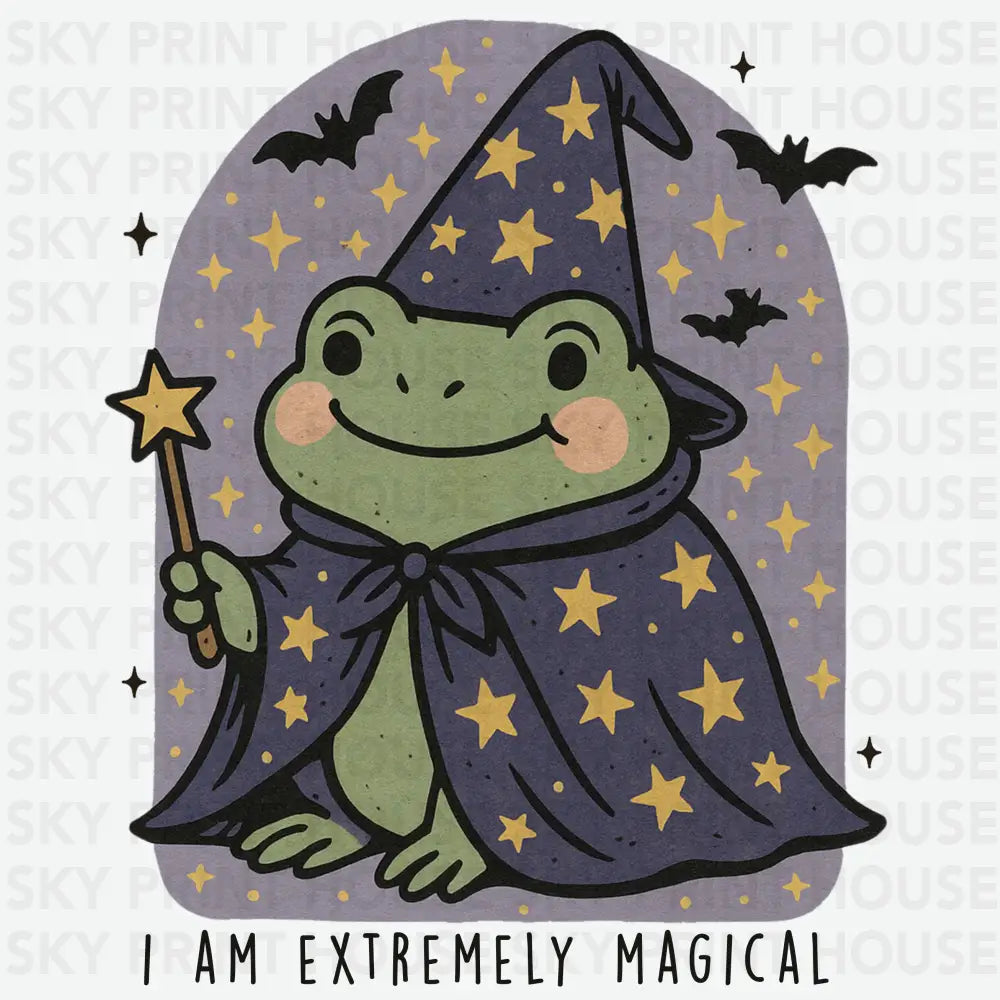 I Am Extremely Magical - Halloween Ready to Press DTF Transfer