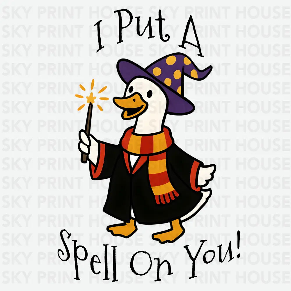 I Put A Spell On You - Halloween Ready to Press DTF Transfer