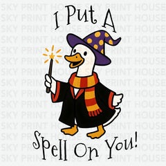 I Put A Spell On You - Halloween Ready to Press DTF Transfer