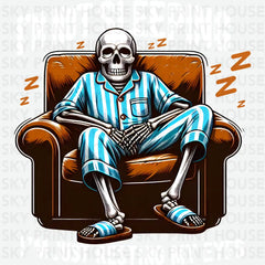 I’m Not Sleeping I’m Just Resting My Eyes Funny Ready to Press DTF Transfer