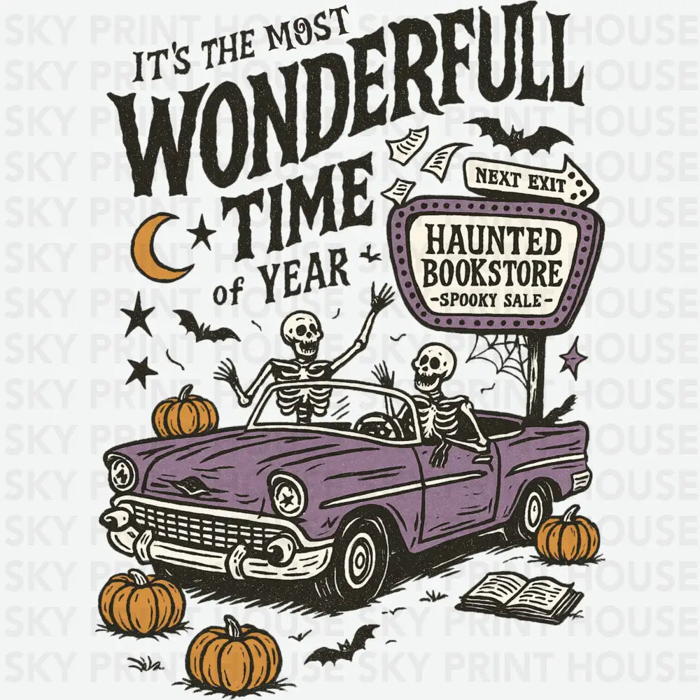 It’s The Most Wonderful Time of Year Halloween Ready to Press DTF Transfer